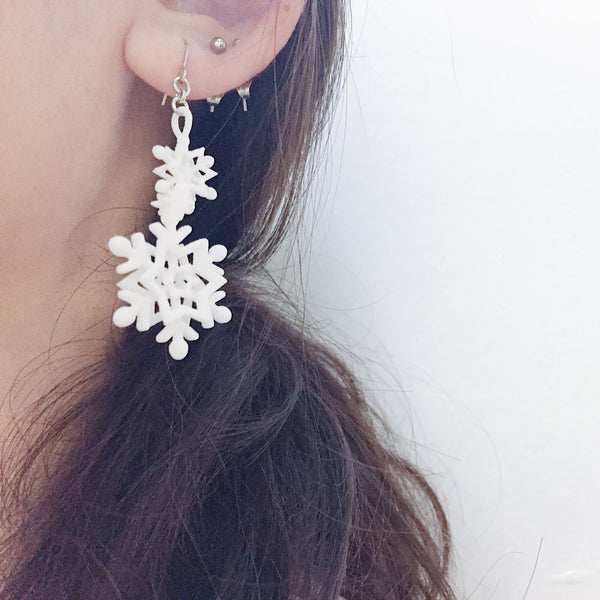 Snowflakes Under The Ears