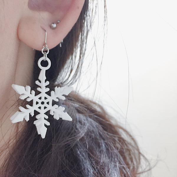 Snowflakes Under The Ears